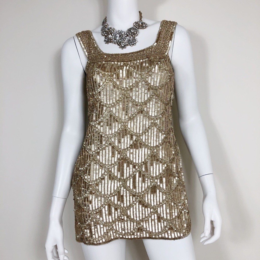 Arden B Gold Dress